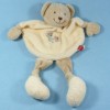 Ours TEX CARREFOUR doudou beige corps plat longues jambes
