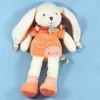 Lapin DOUDOU ET COMPAGNIE Bonnie orange
