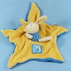 Lapin MOULIN ROTY doudou Lise et Lulu étoile plat