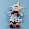 poupée lutin DOUDOU ET COMPAGNIE bleu écru rouge