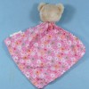 Ours PIOUPIOU & MERVEILLES doudou plat rose