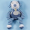 Chien DOUDOU ET COMPAGNIE beige et bleu