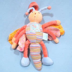 Libellule MOULIN ROTY doudou Zéphir et Zoé