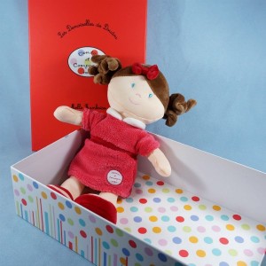 Poupée DOUDOU ET COMPAGNIE Les Demoiselles de Doudou Melle Framboise GM