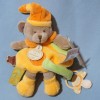 Ours DOUDOU ET COMPAGNIE Support tétine Jaune