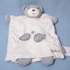 Ours KALOO doudou marionnette plat gris ZEN