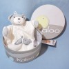 Ours KALOO doudou marionnette plat gris ZEN