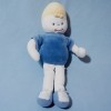 Bonhomme SUCRE D'ORGE doudou bleu
