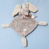 Eléphant NICOTOY doudou Dumbo plat Disney gris