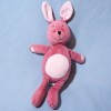 Lapin OBAIBI sos doudou rose fushia
