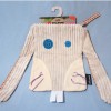 Lapin "Lapinos" DEGLINGOS maxi doudou beige