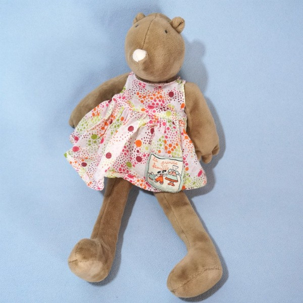 Taupe "Apolline"  MOULIN ROTY Doudou La Grande Famille 