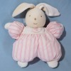 Lapin TARTINE & CHOCOLAT doudou blanc et rose