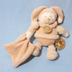 Ours DOUDOU ET COMPAGNIE Douceur Macaron beige
