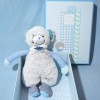 Ours DOUDOU ET COMPAGNIE Collection Les Choupidoux marron et bleu