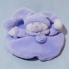 Ours DOUDOU ET COMPAGNIE Douceur Macaron bleu violet