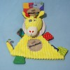 Girafe "Operchos" DEGLINGOS doudou jaune
