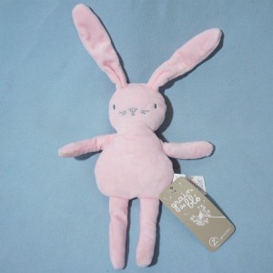 Lapin GRAIN DE BLE doudou rose