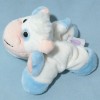Vache CMP  Doudou bleu et blanc