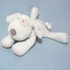Chien OBAIBI OKAIDI doudou beige et blanc