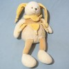 Lapin DOUDOU ET COMPAGNIE beige et jaune poire
