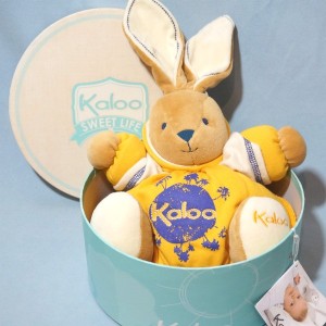 Lapin KALOO Sweet Life doudou boule Medium