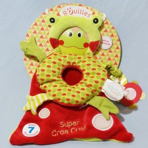 Grenouille DOUDOU ET COMPAGNIE "Les Bouilles de doudou" Super Croa Croa