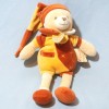 Ours DOUDOU ET COMPAGNIE orange "Mon doudou Cannelle"