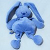 Lapin NATTOU doudou bleu