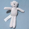 Chat BOUT'CHOU sos doudou blanc étoiles rose
