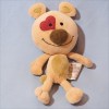 Ours BIODOURS beige cœur rose NEUF