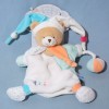 Ours Doudou et Compagnie marionnette Unicef blanc et bleu