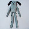 Lapin DPAM doudou Du Pareil Au Même bleu