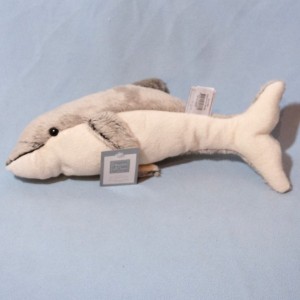 Dauphin HISTOIRE D'OURS sos doudou peluche gris