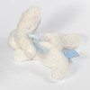DOUDOU ET COMPAGNIE Lapin  Bonbon blanc et bleu petit modèle