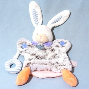 Lapin DOUDOU ET COMPAGNIE Collection Choupidoudou marionnette