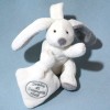 Lapin DOUDOU ET COMPAGNIE blanc et gris