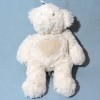 Ours TEDDYKOMPANIET BASTAD doudou en peluche blanc