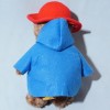 Ours PADDINGTON peluche manteau bleu chapeau rouge