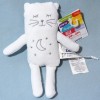 Chat DPAM doudou Du Pareil Au Même blanc