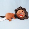 Lion Ikéa sos doudou marron 