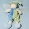 Fée DOUDOU ET COMPAGNIE bleu et vert libellule