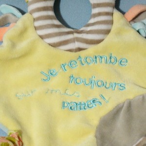 Chat DOUDOU ET COMPAGNIE "Les Bouilles de doudou"