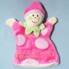 Lutin CMP doudou marionnette rose Framboise