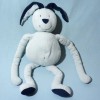 Lapin DPAM doudou Du Pareil Au Même bleu