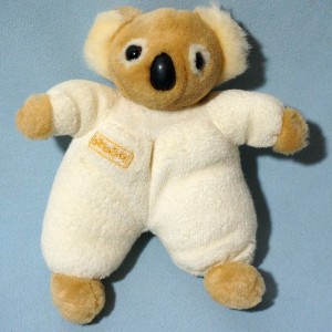 Koala BEBISOL doudou peluche beige
