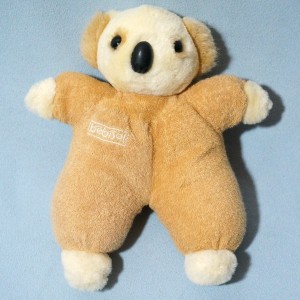 Koala BEBISOL doudou peluche beige