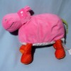 Hippopotame IKEA doudou en peluche rose