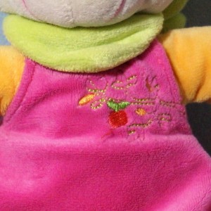 Lapin MOTS D'ENFANTS doudou rose