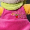 Lapin MOTS D'ENFANTS doudou rose